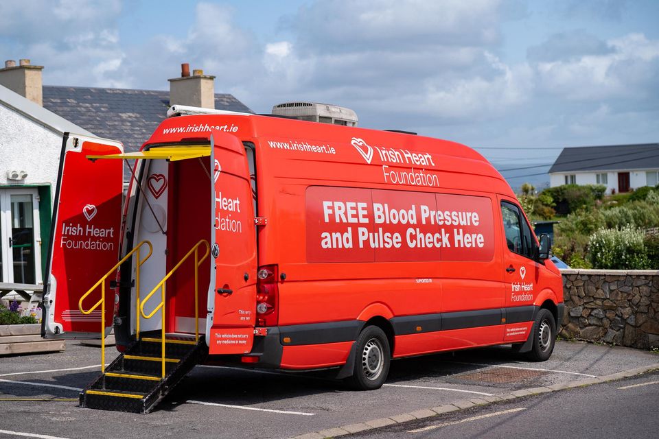 The Irish Heart Foundation's Mobile Health Unit.